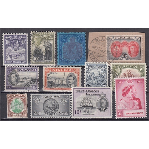 407 - A mint and used World stamp collection including KGVI Commonwealth collection in album and on pages,... 