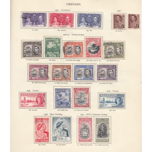 360 - 1937/52 used KGVI Commonwealth collection in Crown album, a basic range with most Australia, the odd... 