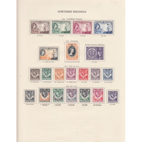 362 - Mint Commonwealth QEII collection in 3 New Age printed albums, a decent content with the better firs... 