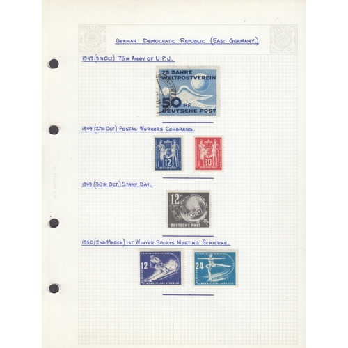 272 - A mint and used World stamp collection in x8 stock books/ binders all periods, strengh in European i... 