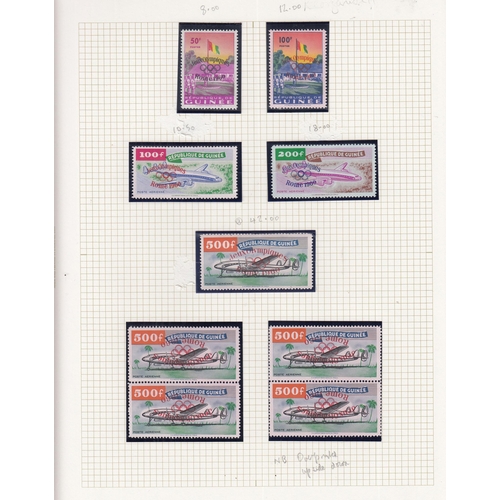 401 - 1960 Rome Olympics collection on pages in 2 albums arranged by country from Afghanistan to Yemen. We... 