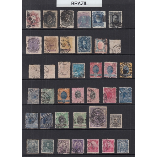 282 - A mint and used World stamp accumulation in x6 binders, all periods mainly general part sets, includ... 