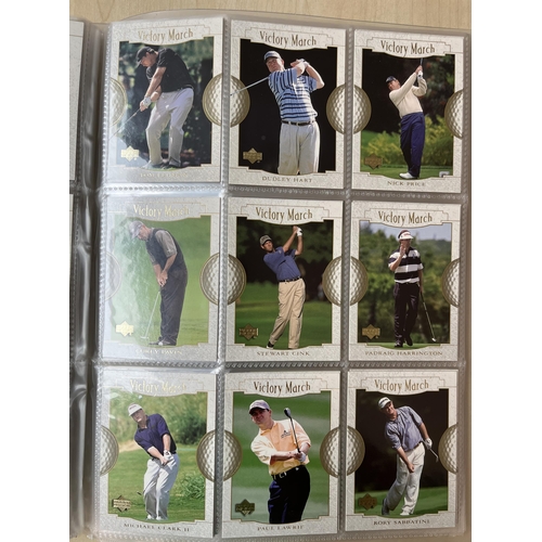 433 - 2001 The Upper Deck Co. Golf series of x200 cards, in good condition