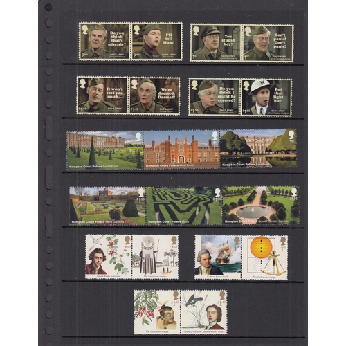 197 - A mint GB stamp collection in x6 volumes from QV to QEII, strength in Decimal QEII Commemorative set... 