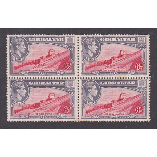 519 - An accumulation of x250+ KGVI 6d’s in singles and blocks, including minor shade variants, noted many... 