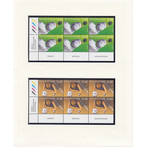 408 - A specialised collection on the Olympics for 1992/96/00/04, mainly laid out and annotated on album p... 