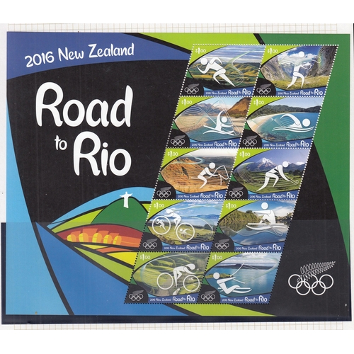 409 - A specialised collection on the Olympics for 2008/12/16/20, mainly laid out and annotated on album p... 