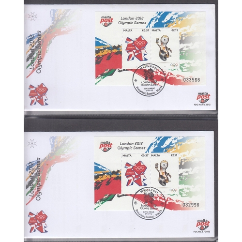 409 - A specialised collection on the Olympics for 2008/12/16/20, mainly laid out and annotated on album p... 