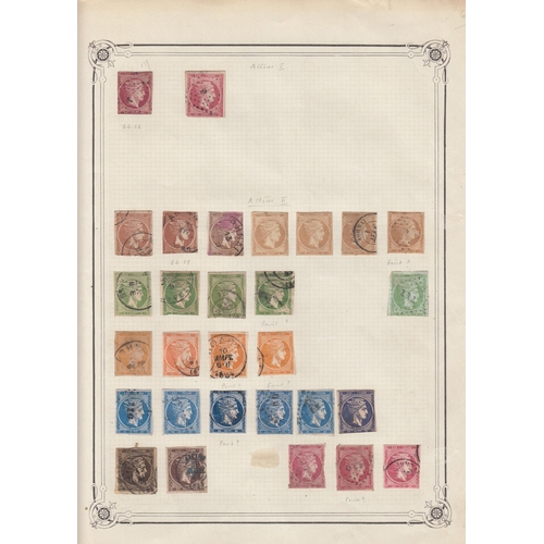 363 - A mint and used World stamp collection on album pages, mainly early period, strength in European iss... 