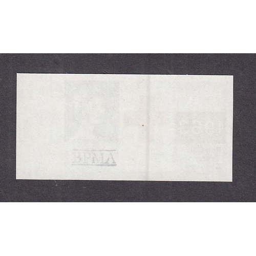 620 - 1963 Red-Cross 1/6d SG644 (ord) imperf Iimprimatur U/M sheet marginal (backstamped 'BPMA'), scarce, ... 