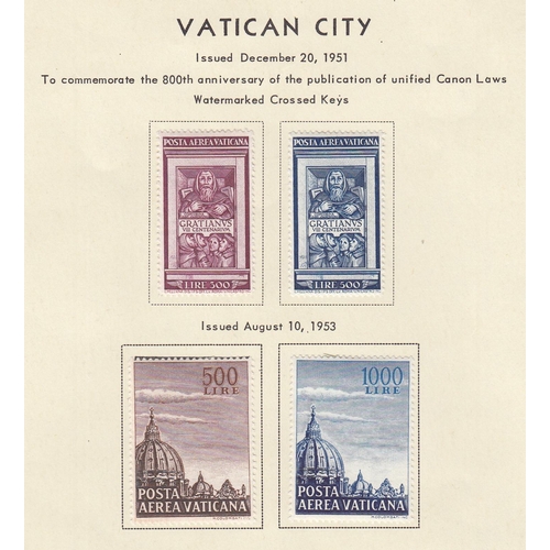 656 - 1938/59 mint collection on pages of Air issues looks complete for the period incl 1947 set of 7 vals... 