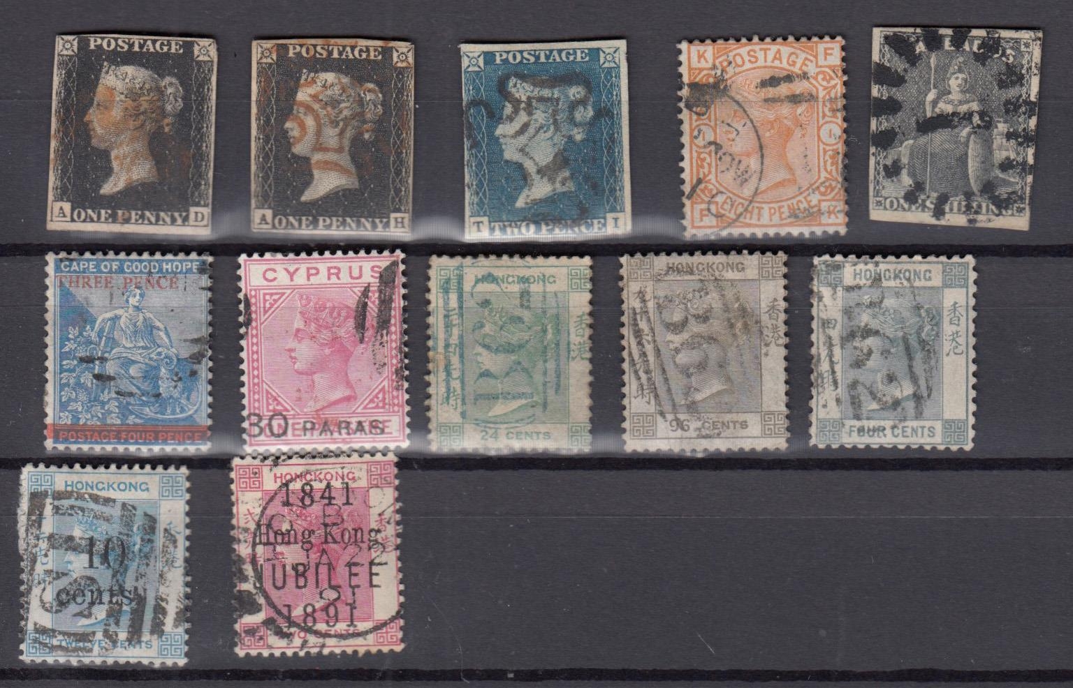 1840/1936 used Commonwealth collection in a pair of New Imperial ...