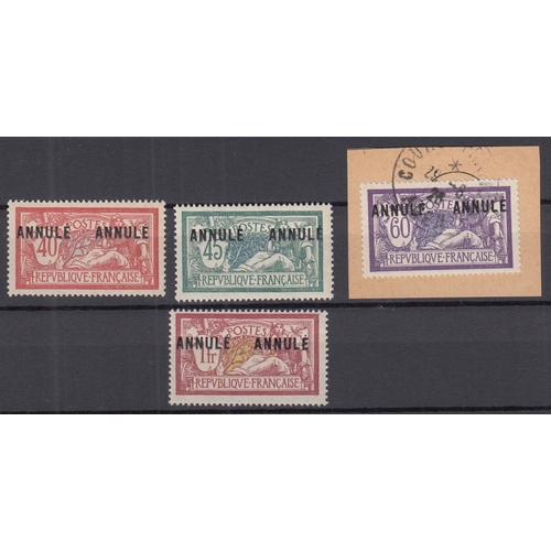 460 - 1911/23 accumulation of ‘Annule’ (Specimen) overprints, around 200 or so, mostly on various Ceres va... 