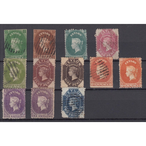 432 - Used collection on 4 stock sheets with 35 or so Chalon’s, mixed condition but some decent examples, ... 