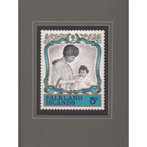 451 - Hand painted essays for an unadopted Mary Rose issue from the studio of stamp designer Victor Whitel... 