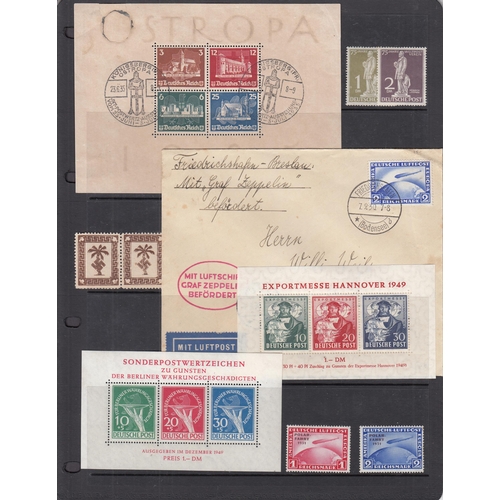 479 - Group of (mostly) better material in packet, includes 1930 Zep set used, 1931 Polar Flight 1m and 2m... 
