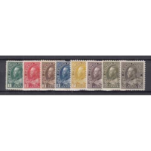 430 - 1911 KGV SG196-215 fine mint set to 50c, Cat £275
