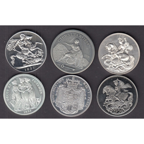 28 - A small collection of x30 Retro Pattern Coins, including Pattern coins for QV and EDVIII, good condi... 