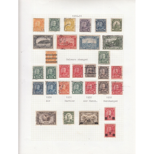 425 - A written-up collection from 1851-1990, including various QV issues, strength in KGV & KGVI includin... 