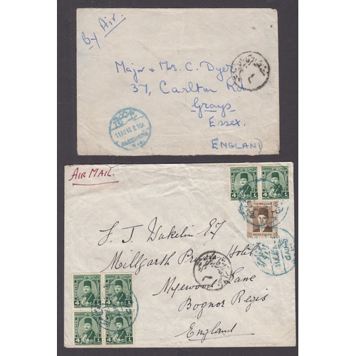 A small mint and used World stamp collection in x2 volumes, mainly 20th ...