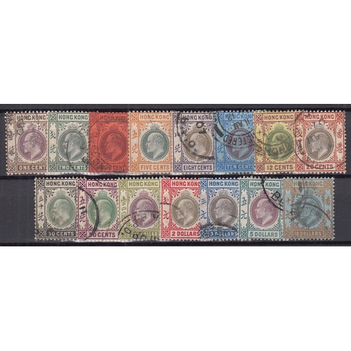 582 - 1903 1c-$10 wmk crown CA set of 15 values, good/mainly fine used, SG62/76 cat £1800    
