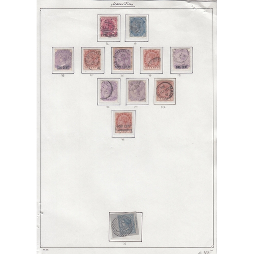 603 - 1858/2000 untidy mint & used collector’s accumulation on pages & cards & in packets, noticed 1858 6d... 