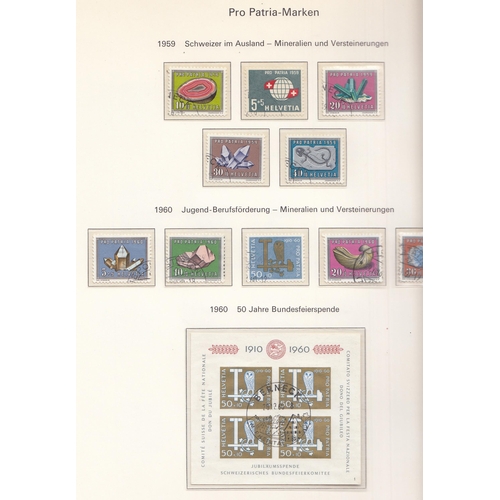 640 - 1854/1990 mostly used collection in Muller printed album, incl 1854 10r x 2, 15r, 1862/78 vals to 50... 