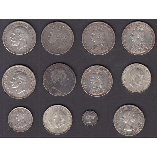 65 - A small collection of 19th & 20th Century coins, strength in silver examples, noted Spain 1966 x6 si... 