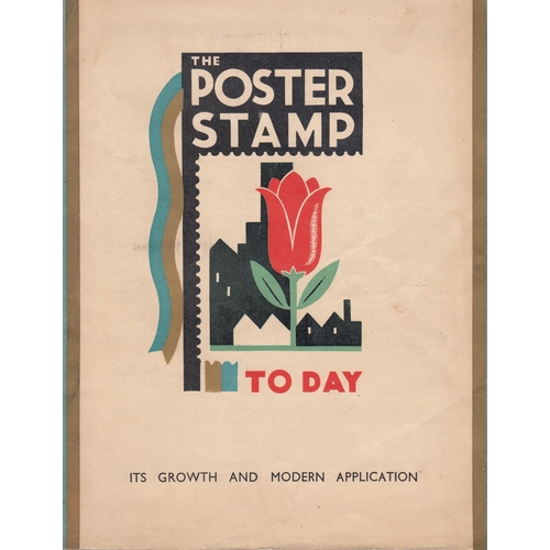 Poster Stamp salesman’s sample booklet, containing 50 or so of various ...