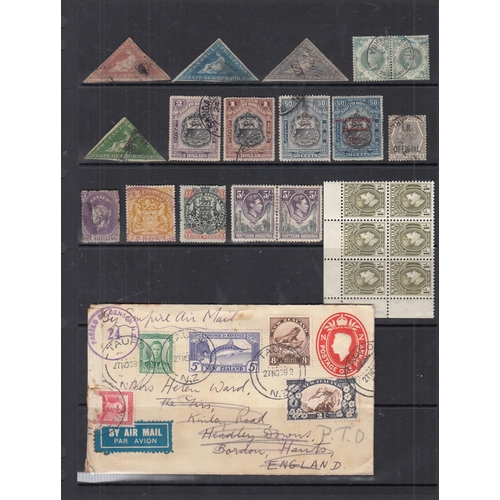 242 - A mint and used World stamp collection in x6 albums (inc x2 Lincoln’s), mainly early mid period incl... 