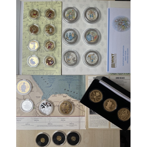 47 - A collection of x27 World coin sets in boxes and folders, including proof, uncirculated and limited ... 