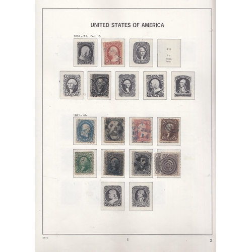 700 - A mint and used collection from the 1850s to 1990s, housed in x3 Davo pre printed albums with better... 