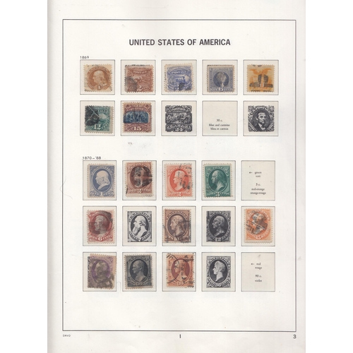 700 - A mint and used collection from the 1850s to 1990s, housed in x3 Davo pre printed albums with better... 