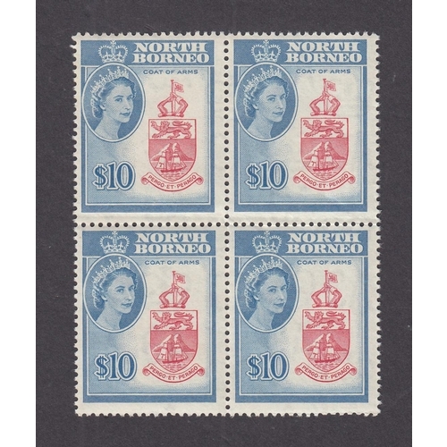 679 - 1961 $10 in u/m block of 4, Cat £260+, SG406