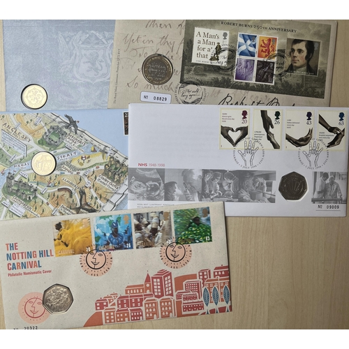 120 - A small accumulation of UK mainly 20th Century coins, including various silver 3d’s, 1972 & 1977 sil... 