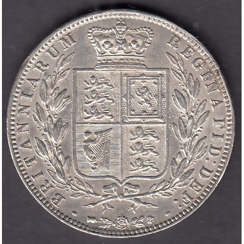 398 - UK QV 1876 & 1894 silver Half Crowns, in good condition