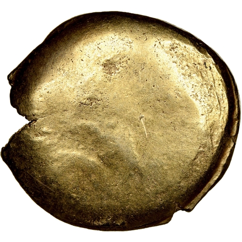 178 - Gaul, Ambiani gold Stater coin, early-mid 1st Century B.C., Gallic War issue, slabbed and graded by ... 