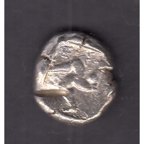 156 - Ancient Greece – Pamphylia, Aspendos 460-420 B.C., silver Stater (10.8g) 1st issue of Aspendos, depi... 