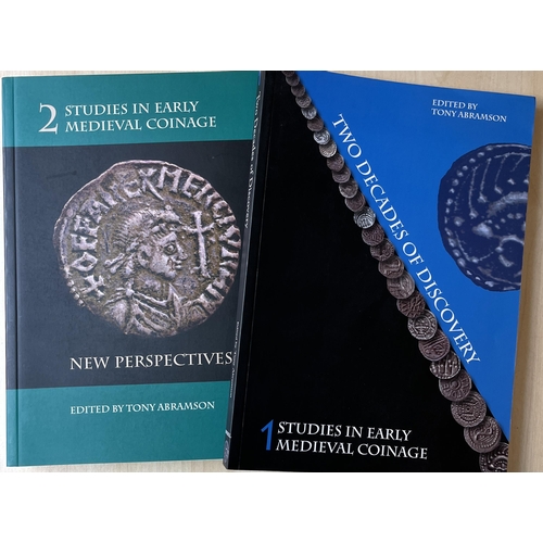 199 - Studies in Early Medieval Coinage Volume 1 & 2 by Tony Abramson, reference books in good condition