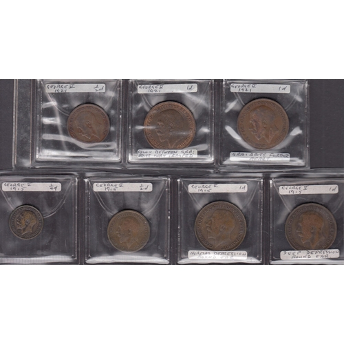 7 - A collection of UK circulated coins in plastic pages and loose, mainly mid-late 20th Century includi... 