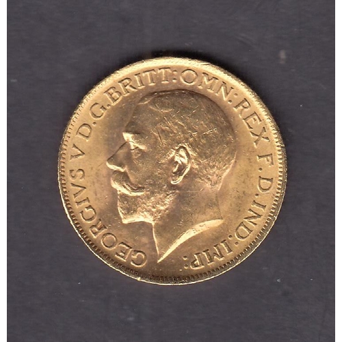 282 - UK 1912 gold full Sovereign, in good condition