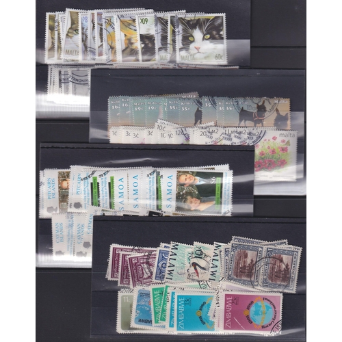 347 - Extensive Commonwealth accumulation of fine used QEII sets, mini sheets, booklet panes and singles, ... 