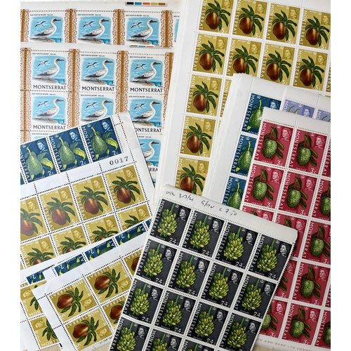 330 - Extensive and duplicated Commonwealth range of u/m QEII issues in 2 sheet folders, the majority iden... 