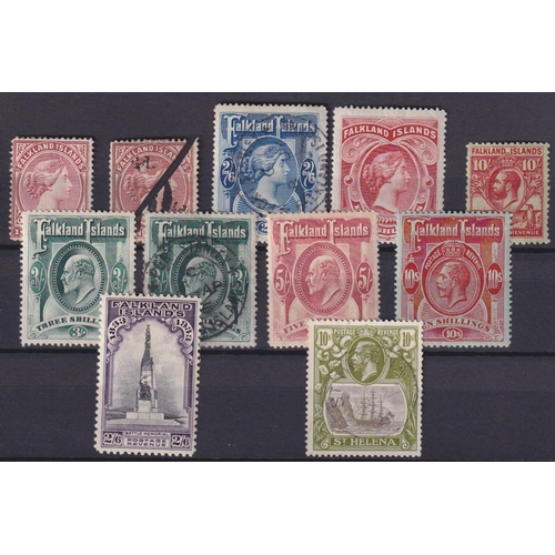 313 - Collection of South Atlantic Territories in stock book with fine mint ranges and plenty of issues ad... 