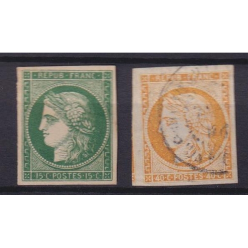 643 - 1849/1937 used collection on printed pages with a range of the early issues, incl 1849 40c orange fi... 