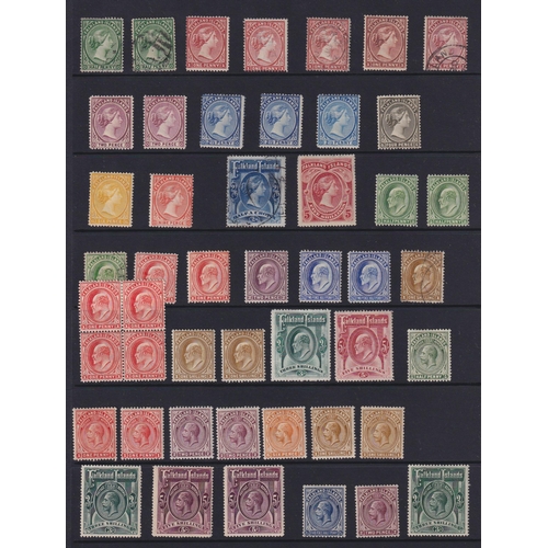 631 - 1891/1921 range of items on Hagner, mostly mint, with QV to 9d incl 3 x 2 1/2d, 2/6d blue (used) and... 