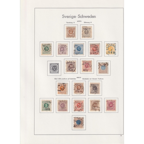 1164 - 1855/1990 collection in 2 printed Lighthouse albums, mostly used with some later mint, the earlier i... 