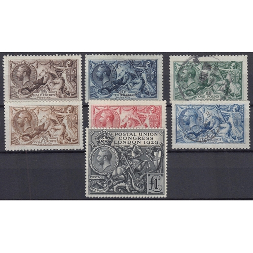 775 - 1913/52 mint collection on printed pages (with a few used), useful mint Seahorses incl 2/6d SG399, t... 