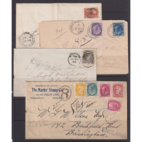 592 - Collection in 4 albums, some used QV including 1858 issues, a fine range of 1868/90 large heads (wit... 