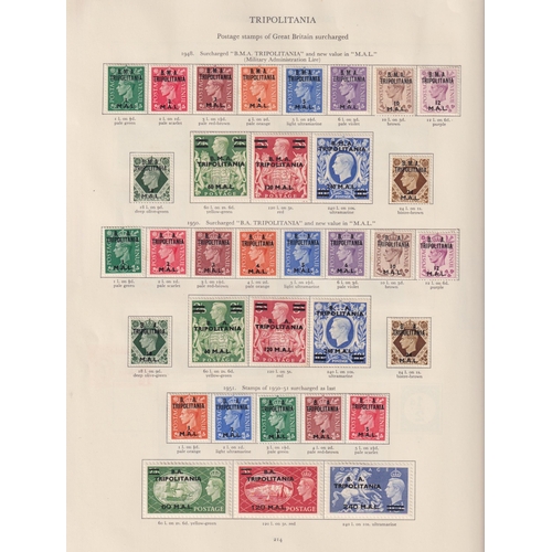 316 - 1937/52 mint Commonwealth collection of KGVI in printed Crown album, an excellent range of the 1938 ... 